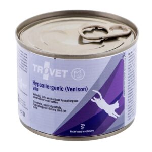 TROVET Hypoallergenic VRD with venison - drėgno kačių ėdalo - 200g