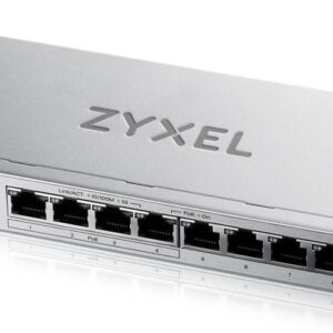 Zyxel GS1200-8HPV3 Valdomas L2 Gigabit Ethernet (10/100/1000) Maitinimas per Eternetą (PoE) Desktopas Pilka