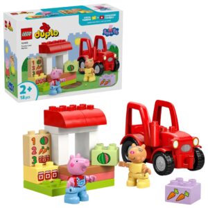 LEGO DUPLO 10468 Peppa Pig - Traktorius ir rinka