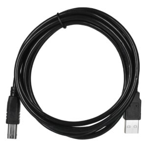 Lanberg CA-USBA-10CC-0018-BK USB kabelis USB 2.0 1,8 m USB B Juoda - Image 3