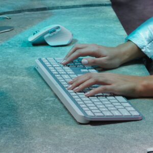 Logitech Master 920-011588 klaviatūra Universalus „Bluetooth“ QWERTY JAV tarptautinė versija Pilka - Image 3