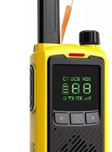Racija Baofeng BF-T17 Geltonas