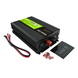 Green Cell PowerInverter LCD 12 V 2000W/40000W maitinimo adapteris / inverteris Automatinis Juoda - Image 3