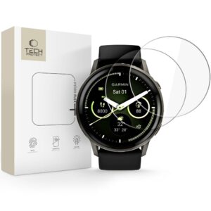 Hidrogelinė plėvelė Tech-Protect Hydro Flex+ 2-pack Garmin Venu 4 (45 mm) Clear