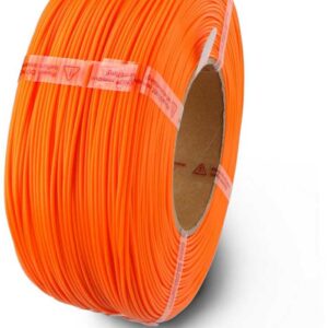 3D Plastikas - Filamentas PLA Refill/Papildymas Basic oranžinės spalvos | 1.75 mm, 1kg | Bambu Lab