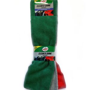 Automobilio mikropluošto šluostė Turtle wax, 3 vnt 40x40 cm