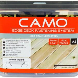 Terasų medsraigčiai CAMO A2, 4.2 x 60 mm, 700 vnt.