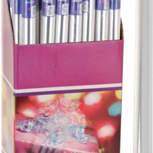 Skaidri dovanų pakavimo plėvelė, 5 m