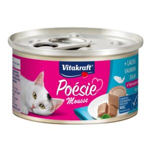 VITAKRAFT Poésie Mousse Salmon - šlapias kačių maistas - 85g