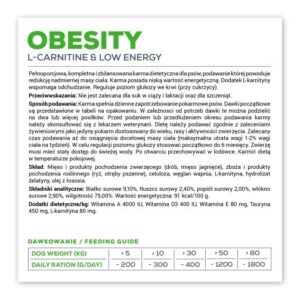 VET EXPERT Veterinary Diet Obesity Dog - šlapias maistas šunims - 400g - Image 3