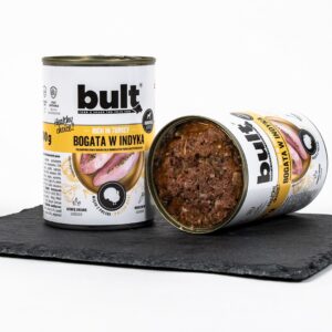 BULT Rich in turkey - drėgnas ėdalas šunims - 400g - Image 2