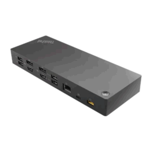 Lenovo 40AF0135EU knyginių kompiuterių dokas / jungčių replikatorius Vielinis Juoda - Image 10