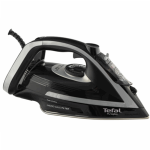 Tefal Puregliss FV8062E0 lygintuvas Sauso ir garų tipo lygintuvas Durilium AirGlide Autoclean soleplate 3000 W Juoda, Pilka - Image 3