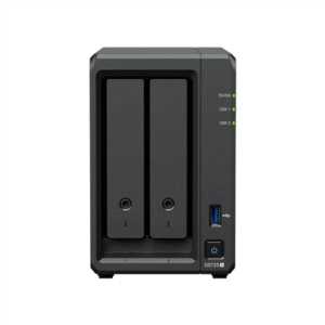 Synology DiskStation DS725+ NAS ir duomenų saugojimo serveris Ryzen Embedded R1600 4 GB DDR4 0 TB Juoda - Image 7