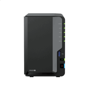 Synology DiskStation DS225+ 2 Bay NAS Desktopas „Intel® Celeron®“ J4125 2 GB DDR4 Synology DSM Juoda - Image 2
