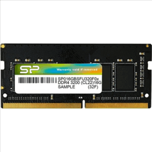 SILICON POWER DDR4 SODIMM RAM atmintis 3200 MHz CL22 16 GB (SP016GBSFU320X02) Juoda - Image 3