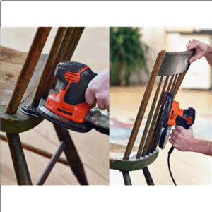 Black & Decker BLACK+DECKER KA2500K Levigatrice Multifunzione Mouse, Velocità 14.000 Giri/Min, 120 W - Image 5