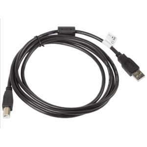 Lanberg CA-USBA-11CC-0018-BK USB kabelis USB 2.0 1,8 m USB B Juoda - Image 4