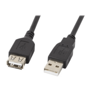 LANBERG EXTENDER USB 2.0 AM-AF 1.8M (JUODAS) CA-USBE-10CC-0018-BK - Image 5