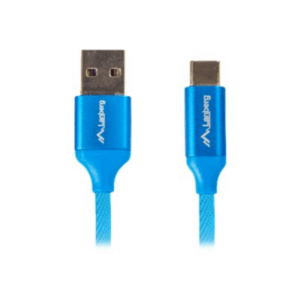 Lanberg CA-USBO-21CU-0010-BL USB kabelis USB 2.0 1 m USB A USB C Mėlyna - Image 6