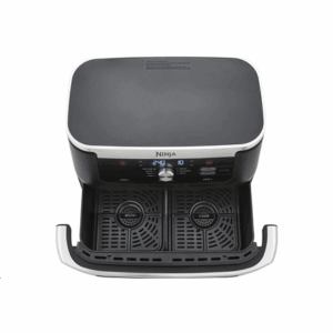 Ninja AF550EU gruzdintuvė Dvigubas 6,6 L Autonominės 2470 W Karšto oro gruzdintuvė Juoda, Sidabras - Image 4