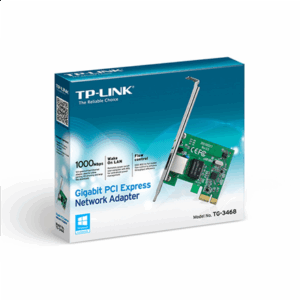 Tinklo plokštė TP-Link - TG-3468, PCI Express, Gigabit - Image 2