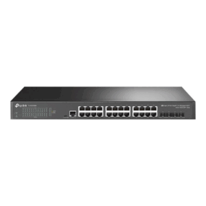 TP-Link Omada SG3428X tinklo komutatorius Valdomas L2+/L3 Gigabit Ethernet (10/100/1000) 1U Juoda - Image 5