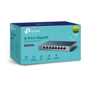 TP-Link TL-SG108 Ne-valdomas Gigabit Ethernet (10/100/1000) Juoda - Image 11