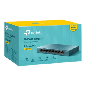 TP-Link LS108G Ne-valdomas Gigabit Ethernet (10/100/1000) Mėlyna - Image 11