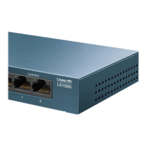 TP-Link LS108G Ne-valdomas Gigabit Ethernet (10/100/1000) Mėlyna - Image 12
