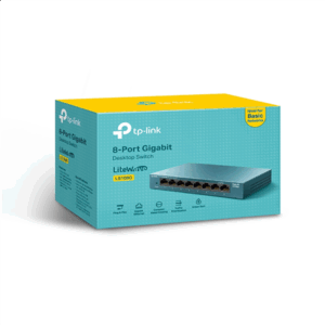 TP-Link LS108G Ne-valdomas Gigabit Ethernet (10/100/1000) Mėlyna - Image 7
