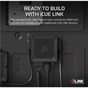 Corsair iCUE 9000D RGB Airflow PC Case, Full Tower - Black - Image 8