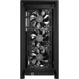 Corsair Frame 4000D RS PC case, Mid Tower, E-ATX, Tempered Glass - black - Image 4