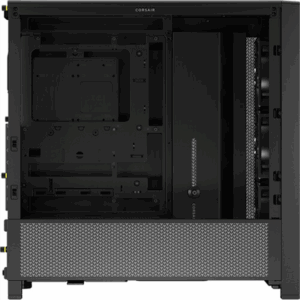 Corsair Frame 4000D RS PC case, Mid Tower, E-ATX, Tempered Glass - black - Image 5