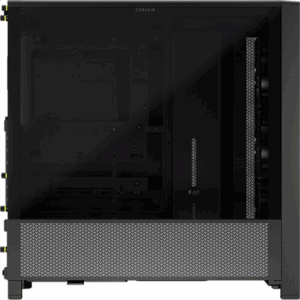 Corsair Frame 4000D RS PC case, Mid Tower, E-ATX, Tempered Glass - black - Image 7
