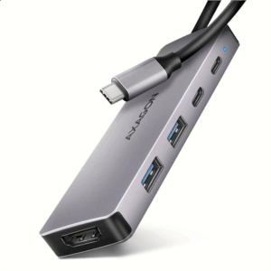 AXAGON HMC-5H60 5-in-1 Hub - 1x USB-C, 3x USB-A, HDMI, Power Delivery - Image 2