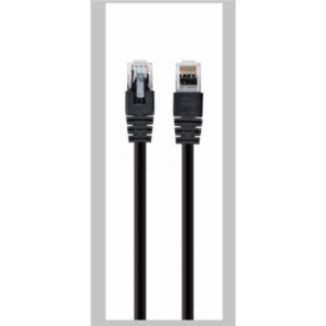 Gembird PP12-3M/BK tinklo kabelis Juoda Cat5e U/UTP (UTP) - Image 2