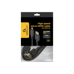 Gembird 1.8m HDMI-M/micro HDMI-M HDMI kabelis 1,8 m HDMI A tipo (standartinis) HDMI D tipo (Mikro) Juoda - Image 6