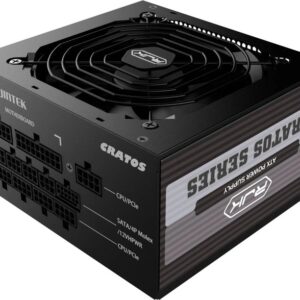 Raijintek CRATOS 1200 Black, 1200W, 80PLUS Gold, ATX 3.1, PCIe 5.1