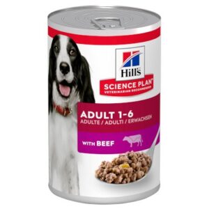 HILL'S Science Plan Canine Adult Beef - Šlapias maistas šunims - 370 g
