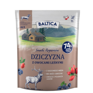 BALTICA Smaki regionów Small breeds Venison with forest fruits - sausas maistas šunims - 1kg - Image 2