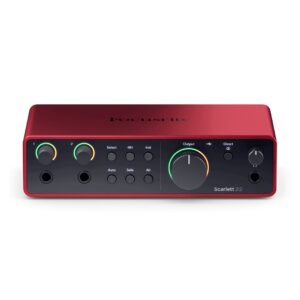 Focusrite Scarlett 2i2 USB-C 4th Gen - garso sąsaja - Image 2