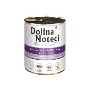DOLINA NOTECI Premium Rich in rabbit with cranberries - Šlapias maistas šunims - 800 g