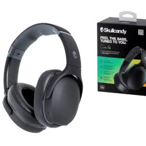 Skullcandy Crusher Evo Laisvų rankų įranga Vielinis ir Bevielis Su lankeliu Skambučiai / muzika C tipo USB Bluetooth Juoda