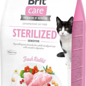 BRIT Care Grain-Free Sterilized Sensitive - sausas kačių maistas - 400 g
