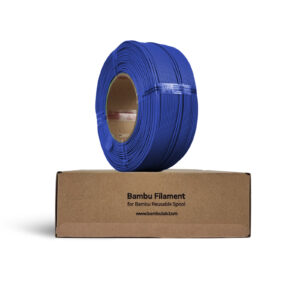 3D Plastikas - Filamentas ABS Refill/Papildymas mėlynos spalvos | 1.75 mm, 1kg | Bambu Lab