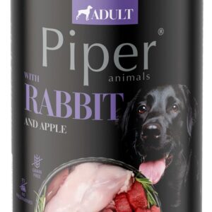 DOLINA NOTECI Piper Animals Rabbit and apple - šlapias maistas šunims - 800g