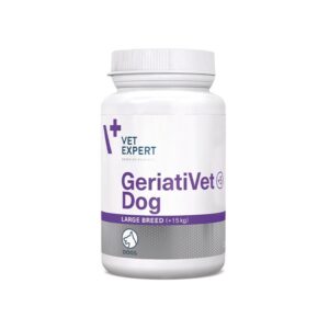 VET EXPERT GeriatiVet Dog Large Breed - palaikomasis preparatas vyresniems šunims - 45 kapsulės.