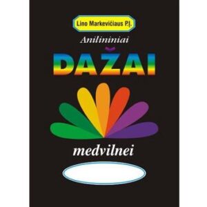 Medvilnės dažai, geltoni