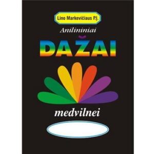 Medvilnės dažai, raudoni